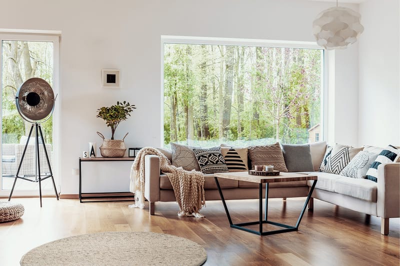 Skagen Ullmatta 300 cm Rund - Naturmelange - Products - Textil & mattor - Matta - Modern matta - Ullmatta