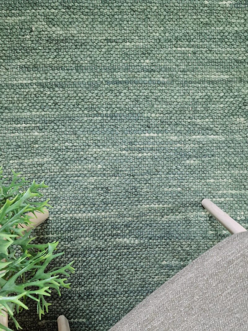 Skagen Ullmatta 300x400 cm Rektangulär - Grönmelange - Products - Textil & mattor - Matta - Modern matta - Ullmatta