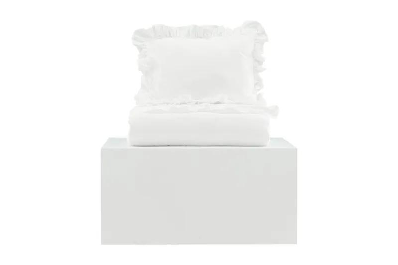 Levi Bäddset 2-Dels 150x200/50x60 cm - Vit - Products - Textil & mattor - Sängkläder - Bäddset & påslakanset - Påslakanset dubbelsäng