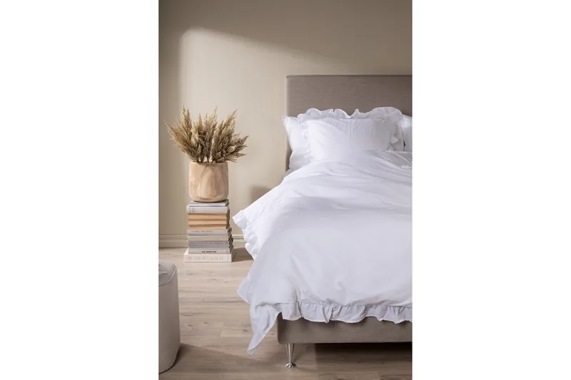 Levi Bäddset 2-Dels 150x200/50x60 cm - Vit - Products - Textil & mattor - Sängkläder - Bäddset & påslakanset - Påslakanset dubbelsäng