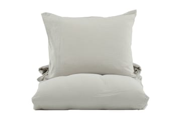 Mila Bäddset 2-Dels 150x200/50x60 cm - Ljusgrå - Products - Textil & mattor - Sängkläder - Bäddset & påslakanset - Påslakanset dubbelsäng