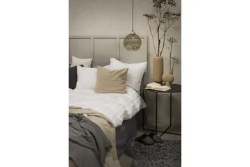 Påslakanset Enkelsäng 2-Dels Satin - Vit - Products - Textil & mattor - Sängkläder - Bäddset & påslakanset - Påslakanset dubbelsäng