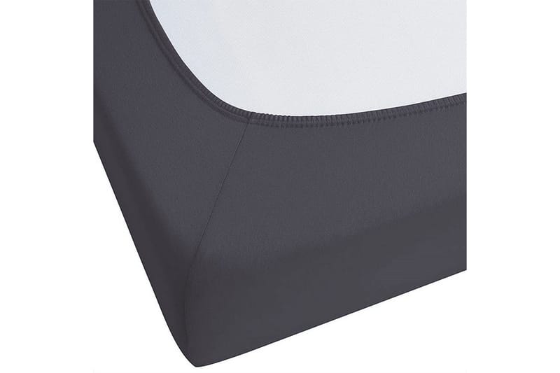 Dra-på-lakan Hofuf Svart, 140x200 cm - Svart, 140x200 cm - Products - Textil & mattor - Sängkläder - Lakan - Dra på lakan