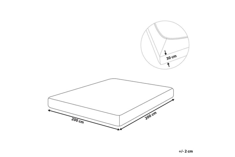 Dra-på-lakan Janbu Mörkgrå, 200x200 cm - Mörkgrå, 200x200 cm - Products - Textil & mattor - Sängkläder - Lakan - Dra på lakan