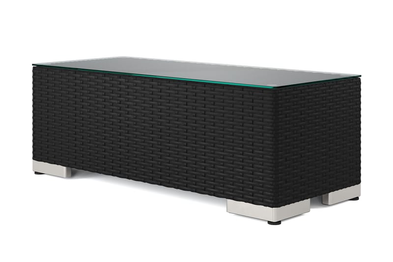 Bahamas Avslut utomhus 90 cm - Svart - Products - Utemöbler & utemiljö - Övrigt utemöbler - Moduler utesoffa