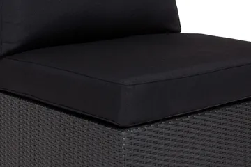 Bahamas Dynfodral till Loungefåtölj - Svart - Products - Utemöbler & utemiljö - Övrigt utemöbler - Tillbehör utemöbler - Klädselpaket utemöbler