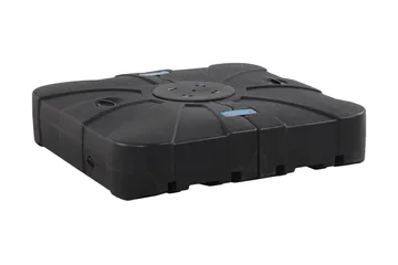 Vienna Parasollfot 84x84 cm vatten fyll för korsfot - Svart - Products - Utemöbler & utemiljö - Övrigt utemöbler - Tillbehör utemöbler - Parasollfot