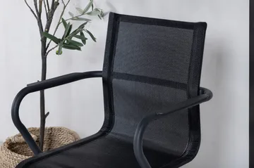 Alina Matstol Utomhus - Svart - Products - Utemöbler & utemiljö - Balkong & altan - Balkongmöbler - Balkongstol