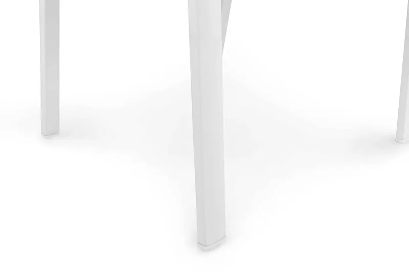 Oliver Karmstol Utomhus m Dyna - Vit/Teak/Grå - Products - Utemöbler & utemiljö - Balkong & altan - Balkongmöbler - Balkongstol