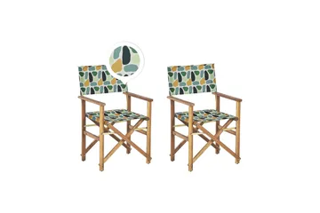 Salve Karmstol Utomhus - Grön/Vit/Orange/Brun - Products - Utemöbler & utemiljö - Balkong & altan - Balkongmöbler - Balkongstol