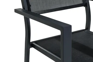 Tunis Stapelstol Utomhus - Svart - Products - Utemöbler & utemiljö - Balkong & altan - Balkongmöbler - Balkongstol