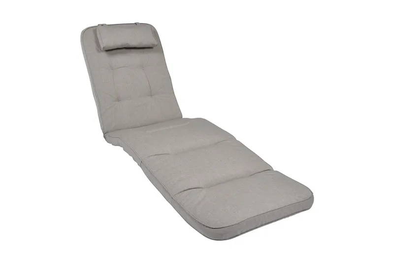 Askgrå Solvagnsdyna woodline - Grå - Products - Utemöbler & utemiljö - Dynor - Solsängsdynor