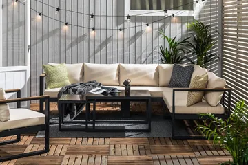 Aspvik Loungegrupp - Products - Utemöbler & utemiljö - Loungemöbler - Loungeset & loungegrupp