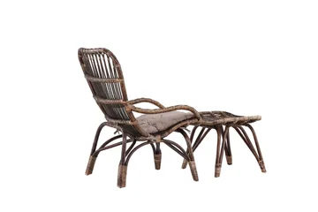 Ella Utefåtölj - Mörk Valnöt - Products - Utemöbler & utemiljö - Loungemöbler - Loungestol utomhus