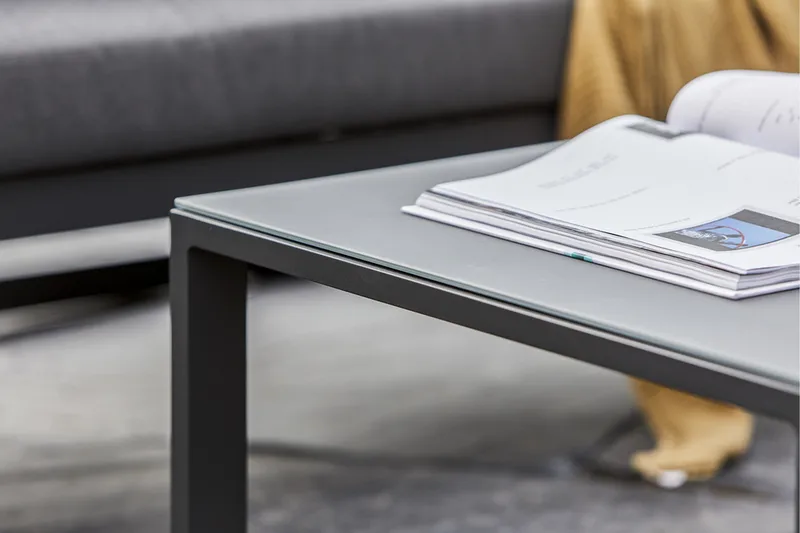 Loungegrupp Utomhus Hillerstorp Lundamo Grå - Grå - Products - Utemöbler & utemiljö - Loungemöbler - Loungeset & loungegrupp