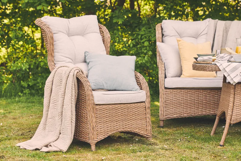 Marcus Soffgrupp Utomhus 3-sits Ink. Utefåtöljer - Natur - Products - Utemöbler & utemiljö - Loungemöbler - Loungeset & loungegrupp