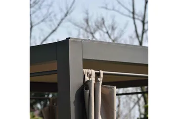 Morocco Solsäng - Mörkbrun/Beige - Products - Utemöbler & utemiljö - Loungemöbler - Solbädd