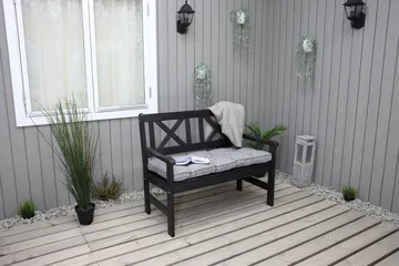 Olivo 2-sits Utesoffa - Kaffesvart - Products - Utemöbler & utemiljö - Loungemöbler - Loungesoffor