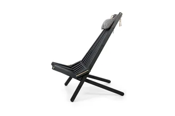 Park Solstol - Svart - Products - Utemöbler & utemiljö - Loungemöbler - Loungestol utomhus