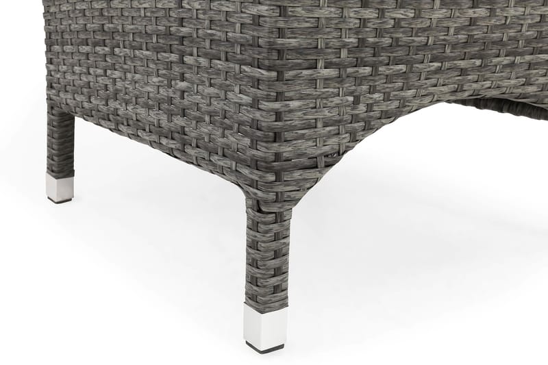 Thor Lyx Utefåtölj med Armledare - Loungefåtölj för Utemöbler i Konstrotting - Grå - Products - Utemöbler & utemiljö - Loungemöbler - Loungestol utomhus