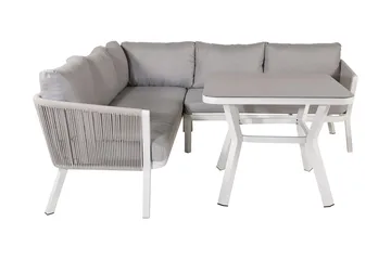Virya HörnLoungegrupp Utomhus med Dynor Grå - Venture Home - Products - Utemöbler & utemiljö - Loungemöbler - Loungeset & loungegrupp