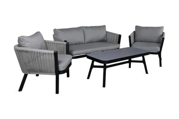 Virya Loungegrupp Utomhus 4-sits - Vit - Products - Utemöbler & utemiljö - Loungemöbler - Loungeset & loungegrupp