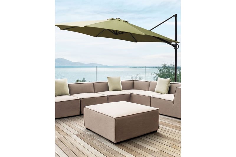 Calimera Hängparasoll 295 cm - Grön/Svart - Products - Utemöbler & utemiljö - Solskydd - Parasoll - Hängparasoll