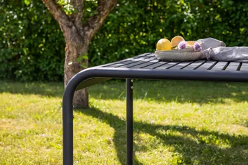 Borneo Matbord Utomhus 200 cm - Svart - Products - Utemöbler & utemiljö - Utebord & trädgårdsbord - Matbord utomhus