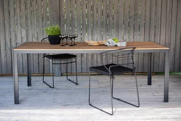 Break Matbord Utomhus 205 cm - Brun - Products - Utemöbler & utemiljö - Utebord & trädgårdsbord - Matbord utomhus