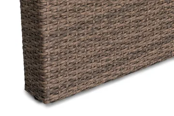 James Utebord 85x145 cm – Matbord utomhus i konstrotting med bordsskiva i Glas - Sand Brun - Products - Utem öbler & utemiljö - Utebord & trädgårdsbord - Matbord utomhus