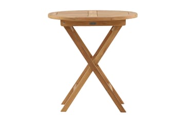 Kenya Cafébord Rund Ø70 cm - Beige - Products - Utemöbler & utemiljö - Utebord & trädgårdsbord - Matbord utomhus