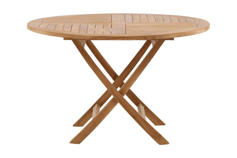 Kenya Matbord Utomhus Rund Ø120 cm - Beige - Products - Utemöbler & utemiljö - Utebord & trädgårdsbord - Matbord utomhus