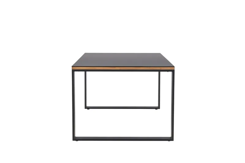 Aspvik Matbord 100x200 cm Svart - Svart - Products - Utemöbler & utemiljö - Utebord & trädgårdsbord - Matbord utomhus