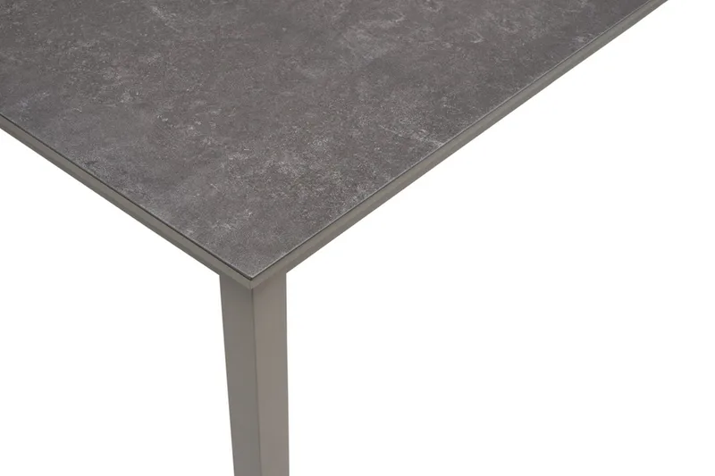 Hillerstorp Jet Set Matbord Utomhus 90 cm Beige - Beige - Products - Utemöbler & utemiljö - Utebord & trädgårdsbord - Matbord utomhus