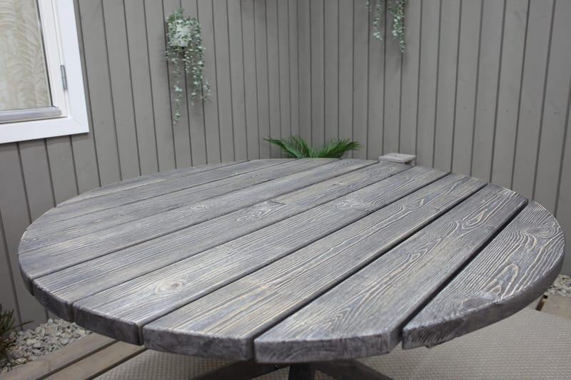 Scottsdale Matbord Utomhus 112 cm Runt Shabby Chic - KWA - Products - Utemöbler & utemiljö - Utebord & trädgårdsbord - Matbord utomhus