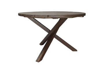 Scottsdale Matbord Utomhus Runt 112 cm - Brun - Products - Utemöbler & utemiljö - Utebord & trädgårdsbord - Matbord utomhus