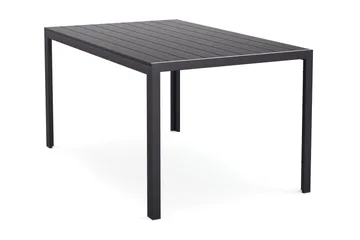 Siri Matbord Utomhus 90x150 cm - Svart - Products - Utemöbler & utemiljö - Utebord & trädgårdsbord - Matbord utomhus
