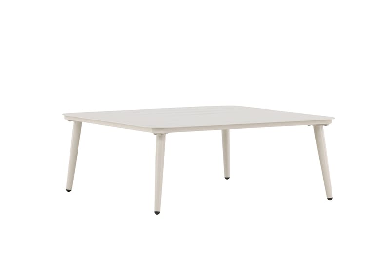 Lina Soffbord och Utebord 90 cm Aluminium - Vit - Products - Utemöbler & utemiljö - Utebord & trädgårdsbord - Loungebord & soffbord utomhus