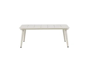 Lina Soffbord och Utebord 90 cm Aluminium - Vit - Products - Utemöbler & utemiljö - Utebord & trädgårdsbord - Loungebord & soffbord utomhus