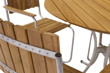 Arild Matgrupp 110 cm Rund + 4 st Matstolar - Products - Utemöbler & utemiljö - Utegrupp - Matgrupp utomhus