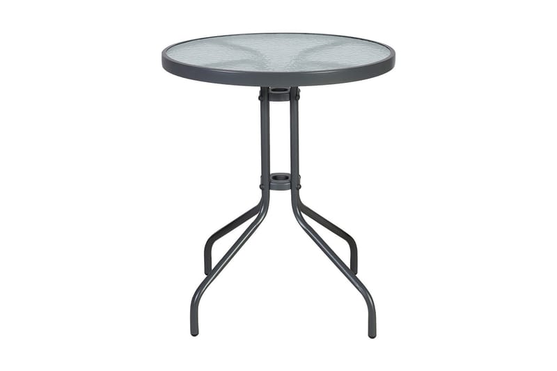 Balkong set BISTRO Utebord och 2 Utestolar D60xH70 grå - Products - Utemöbler & utemiljö - Utegrupp - Cafegrupp & cafeset