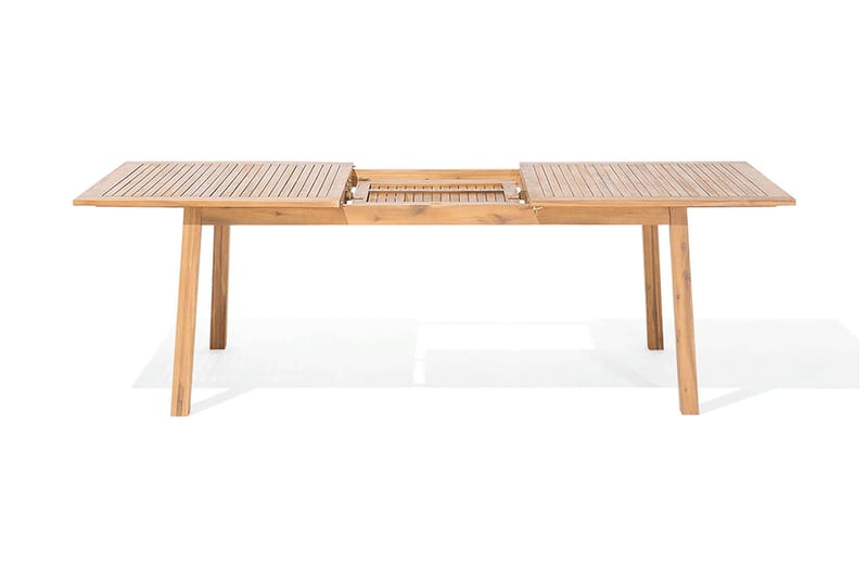 Cesana Trädgårdsmöbelset Med Utebord+8 Utestolar - Trä/Natur - Products - Utemöbler & utemiljö - Utegrupp - Matgrupp utomhus