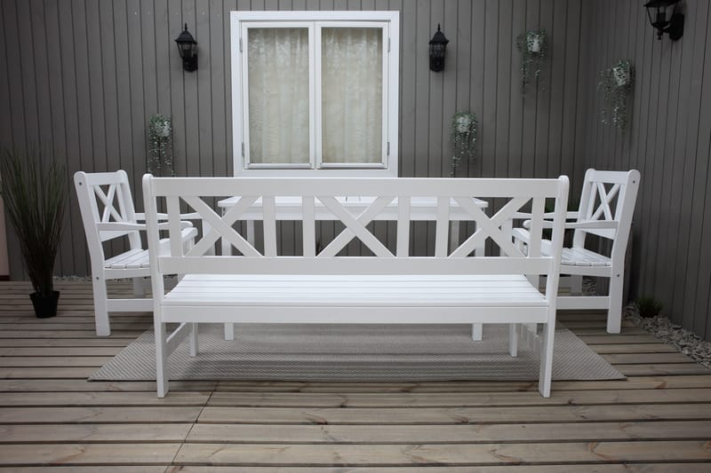 Olivo Matgrupp Utomhus - Vit - Products - Utemöbler & utemiljö - Utegrupp - Matgrupp utomhus