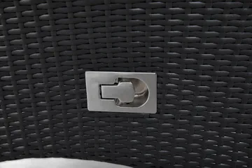 Thor Matgrupp Utomhus 140 + 4 Jenny Ställbar Fåt ölj - Svart/Svart - Products - Utemöbler & utemiljö - Utegrupp - Matgrupp utomhus