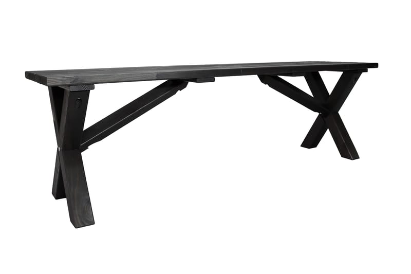 Lietinna Utebänk 140 cm - Svart - Products - Utemöbler & utemiljö - Utesoffa - Trädgårdsbänk & utebänk