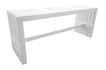 Ulrey Bänk Utomhus - Vit - Products - Utemöbler & utemiljö - Utesoffa - Trädgårdsbänk & utebänk