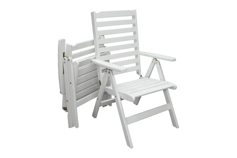Grevie Positionsstol - Vit - Products - Utemöbler & utemiljö - Utestol & trädgårdsstol - Positionsstol