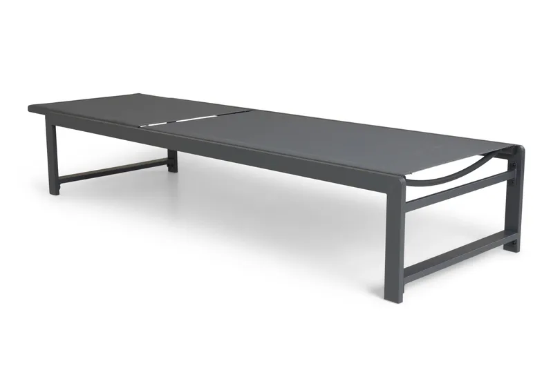 Sanna Solsäng Med Justerbart Ryggstöd - Svart - Products - Utemöbler & utemiljö - Utestol & trädgårdsstol - Solsäng & solvagn