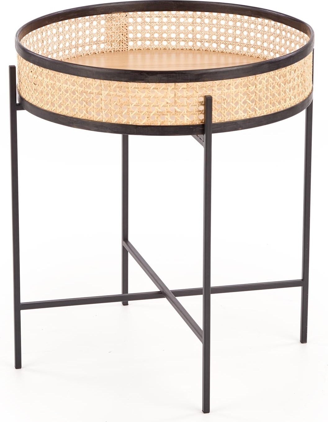 Sulawe salontafel Ø50 cm - Zwart Sulawe salontafel Ø50 cm - Zwart