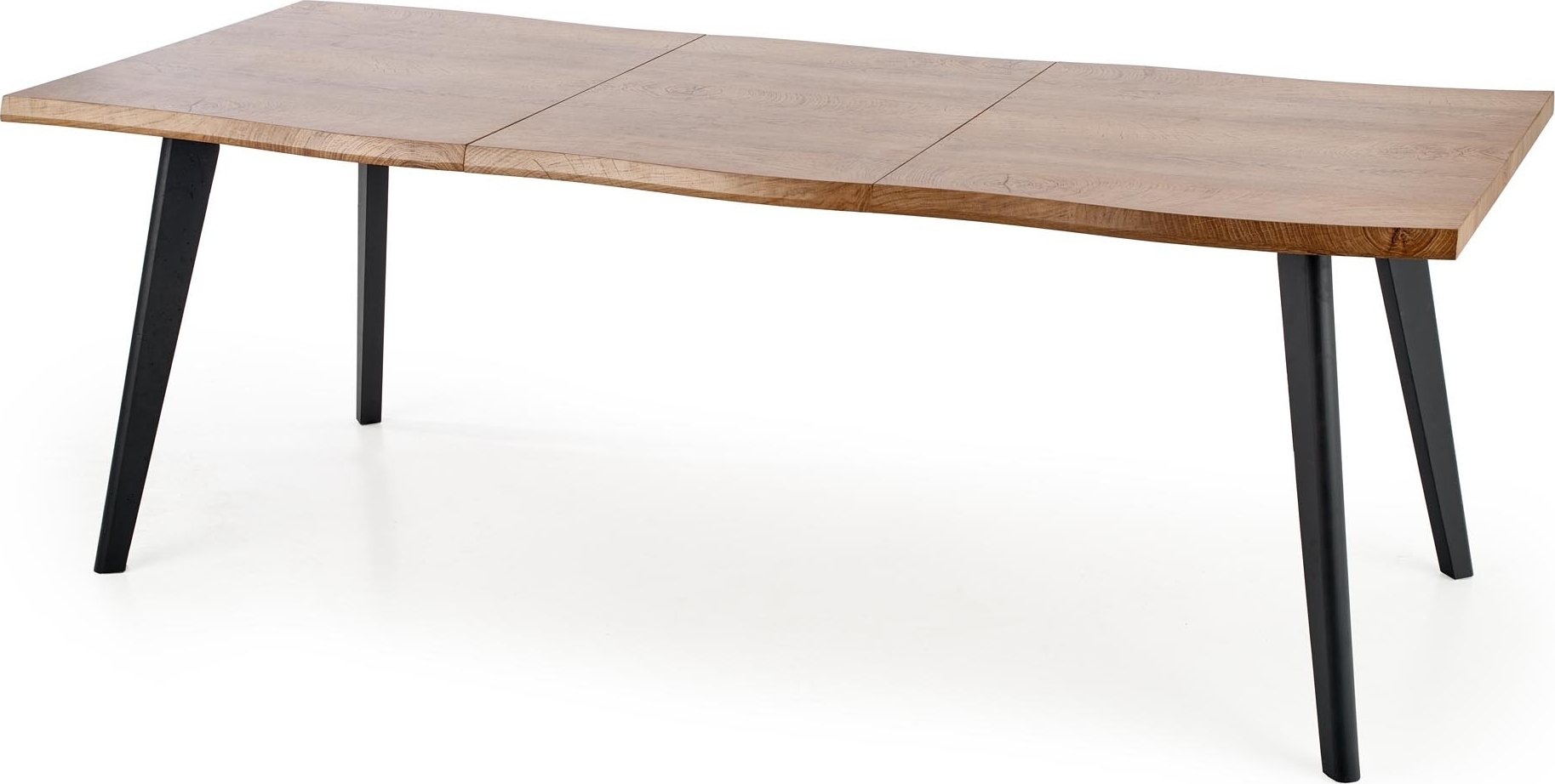 Horst matbord 150-210 x 90 cm - Ek/svart